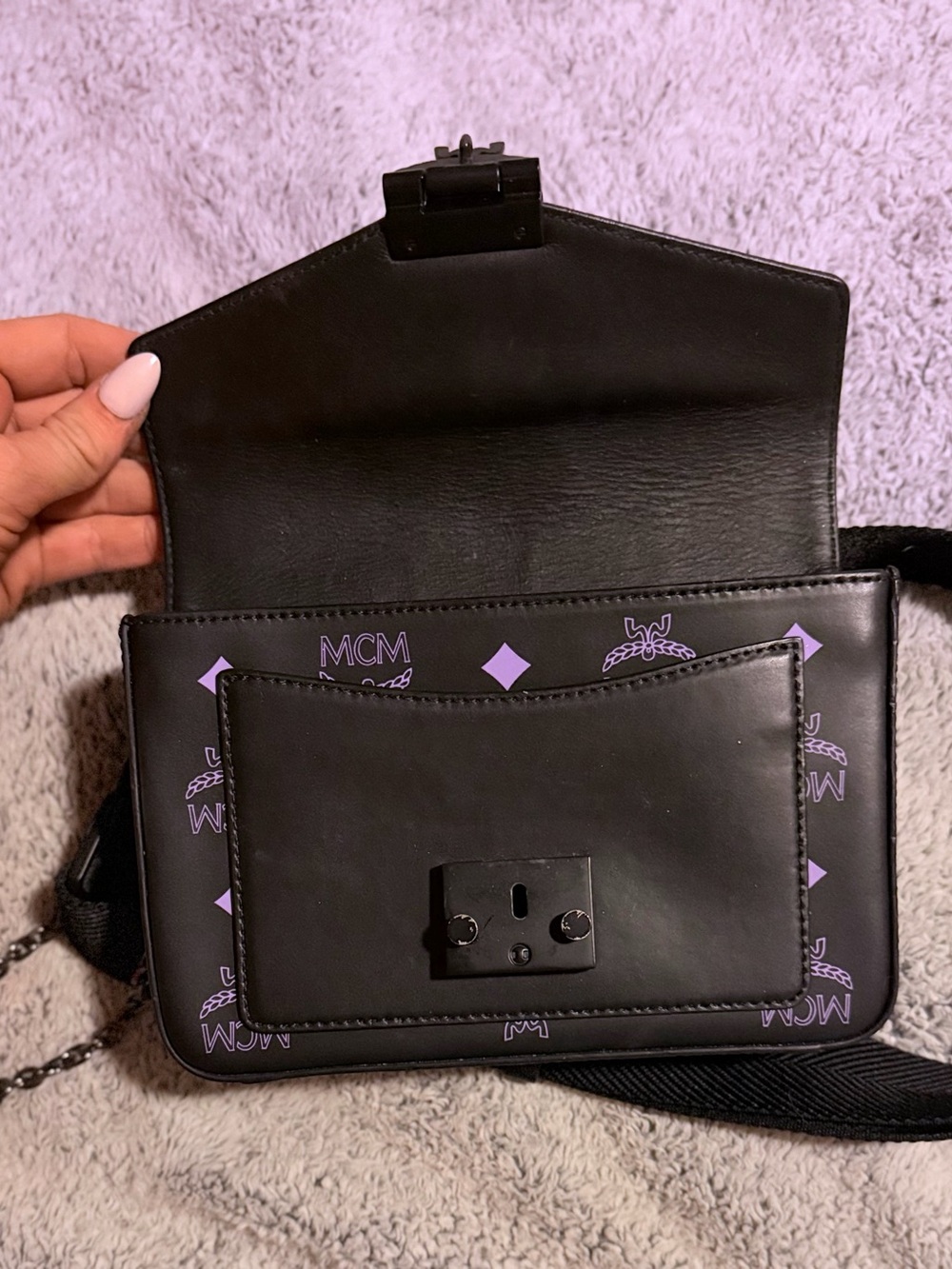 MCM Black ColorSplash Millie Crossbody